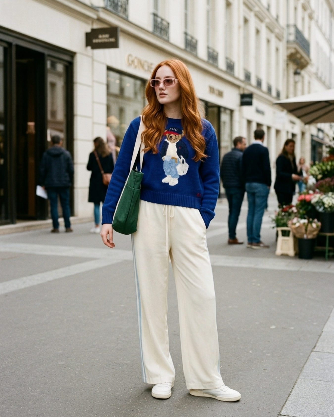 Spring Sunday Shopping Outfit: Casual Chic Style Guide🧸☕️